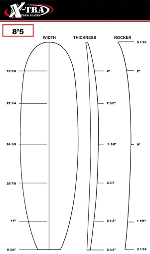 Surfboard Blank