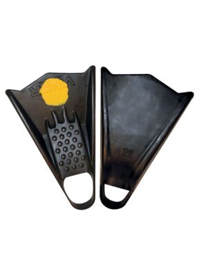 Mike Stewart MS Viper bodyboard fins in black/yellow