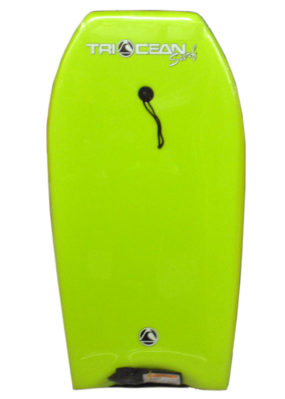 Triocean-36"-Bodyboard-Lime-Green