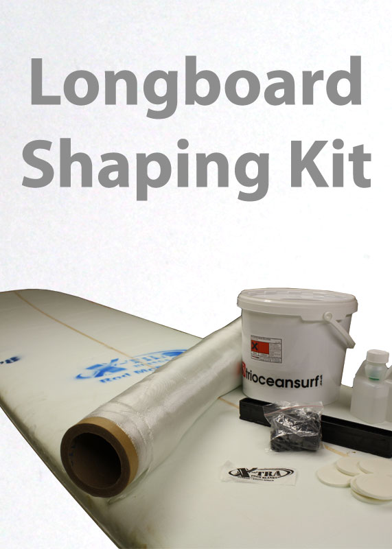 Longboard Surfboard Shaping Kit Longboard Triocean Surf Surfboards