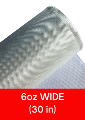 Fibreglass Surfboard Cloth 6oz wide 30in sold per metre on a roll