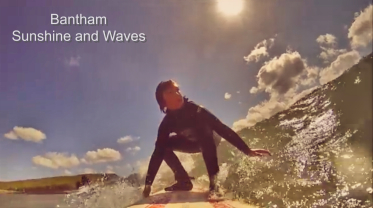 Sunny Longboard Session at Bantham