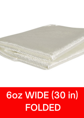 Fibreglass Surfboard Cloth 6oz Wide 30in folded for repairs