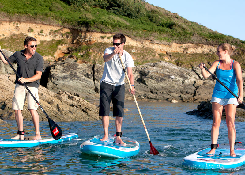Try out the new 2015 Starboard & Red Paddle Co range at The Crabshell Inn