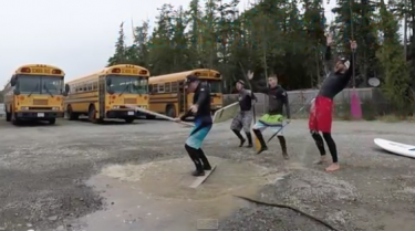 Stand Up Puddle Boarding