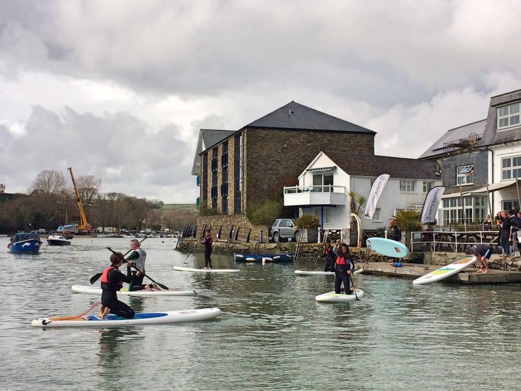 All ready to go on the Kingsbridge Estuary.