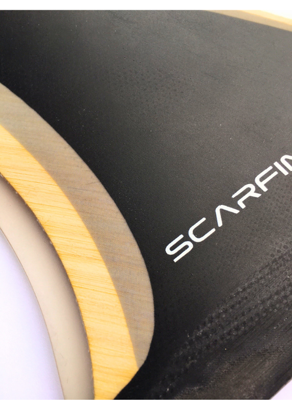 Scarfini Longboard surfboard fin 9" Eco Detail