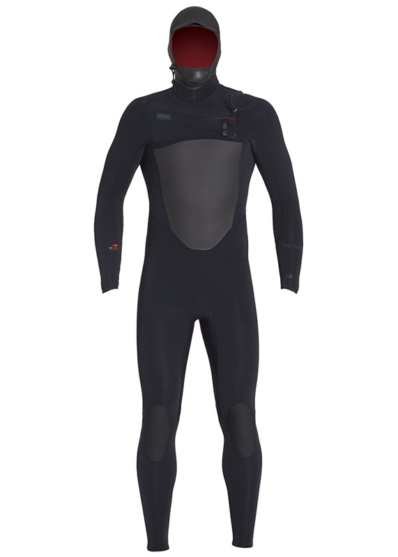 Xcel Men's Wetsuit 5/4mm Hooded Drylock X (2019) Triocean Surf Xcel