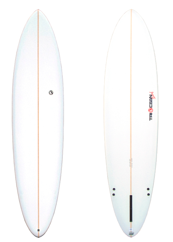 Triocean-Surf-Mid-Length-Surfboard-White