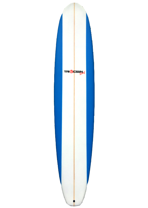 Triocean Surf 9'6" Longboard (Blue Rail) - Triocean Surf 