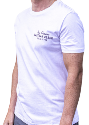 Triocean Surf Organic Cotton T-Shirt - White - Image 2