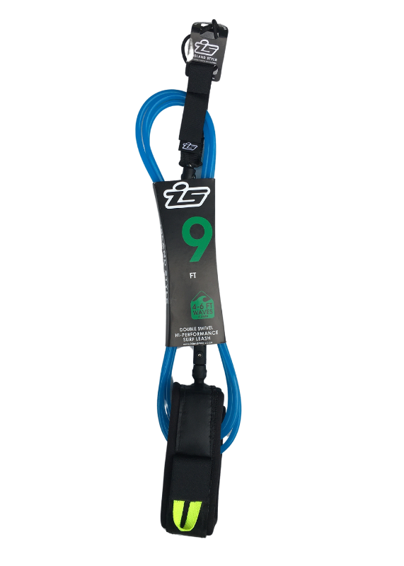 Island Style 9ft Knee Leash Blue