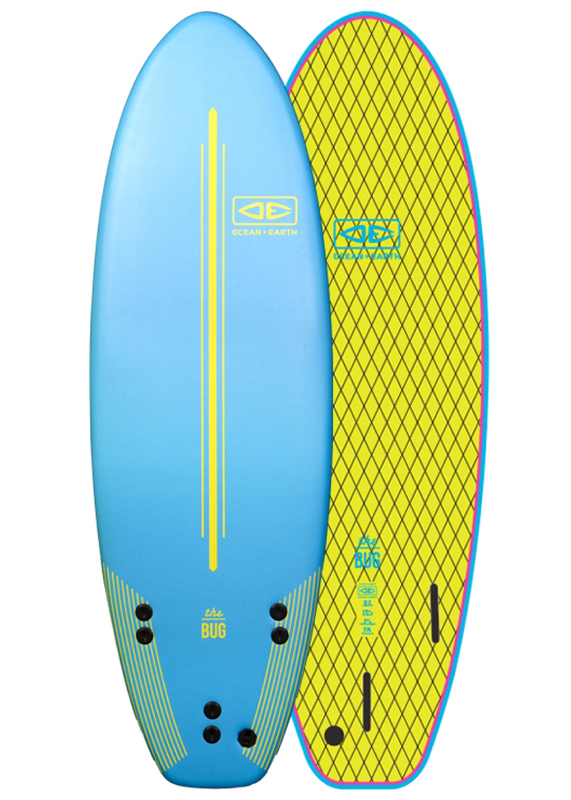 Alder 8ft foam surfboard hotsell