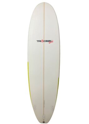 Derek Girven Surfboards 7''0" Minimal - Green Tail - Image 2