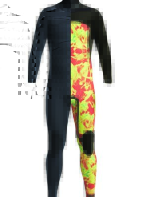 Xcel Comp X men's winter wetsuit inside lining view