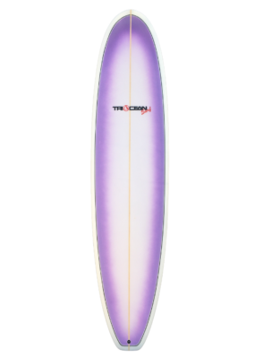 Triocean Minimal Surfboard 7'6 Purple Deck