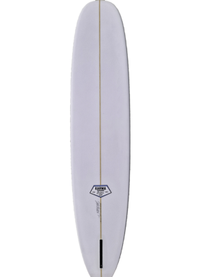 Karma 9'6" Choptail slider Longboard (Yellow Border) - Image 2