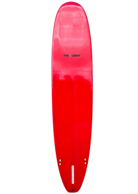 Triocean Surf 9'2" Longboard (Red Rails) - Polished - Image 2