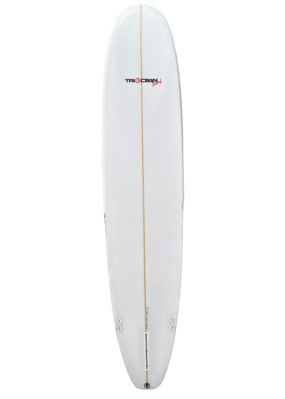 Triocean Surf 9'2" Longboard (Black/White Zebra) - Image 2