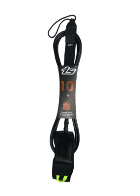 Island Style 10ft Calf/Knee Leash Black