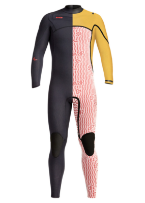 Mens Infiniti Winter Wetsuit split view