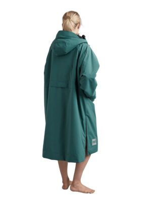 Red Alter Evo Changing Robe in Deep Teal back view