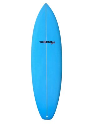Triocean 6'4" Evo Shortboard - Blue Full Spray