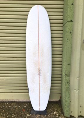 Secondhand Surfboard Darchy 7'0 Custom single fin deck