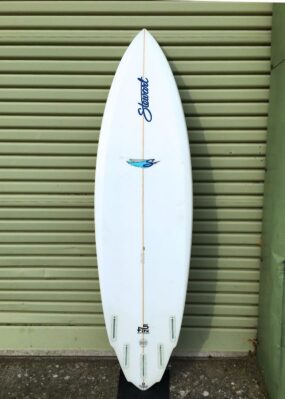 Secondhand Surfboard Stewart Swinger 6'4" bottom