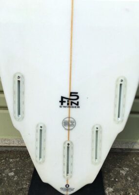 Secondhand Surfboard Stewart Swinger 6'4" fin set up