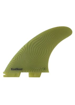 Carver Neo Glass Surfboard Fins in Eucalyptus inside