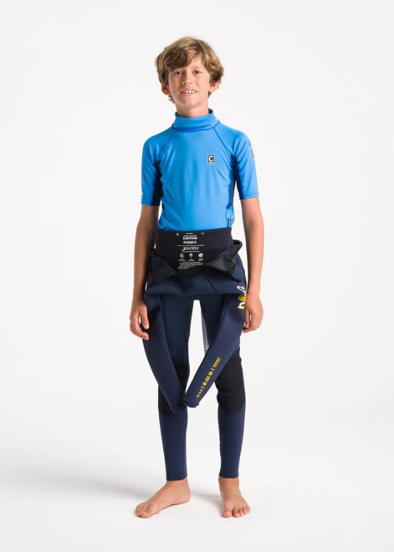 C-Skins Rash X Junior rash vest on model