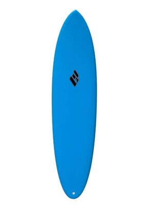 Luke Young 7''0 Soul Slider Midlength Blue Yellow