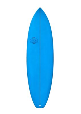 Triocean 6'2" Evo Shortboard - Light Blue Full Spray