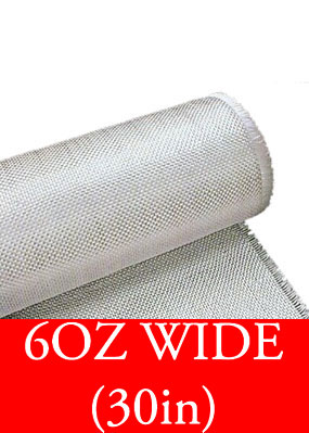 Fibreglass Cloth 6oz 30" Wide